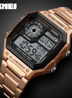 Men's business watch electronic watches man gold 男土豪手表