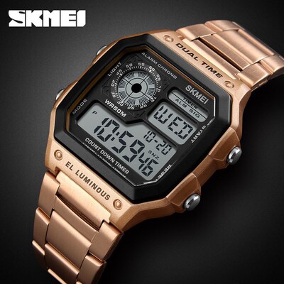 Men's business watch electronic watches man gold 男土豪手表