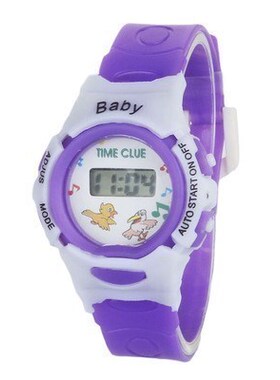 Feitong Colorful Cartoon Watches Kids Boys Girls Students Ti
