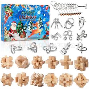 Gift Calendar Box Countdown Calen Christmas Blind Advent