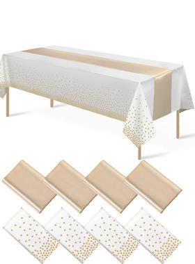 Plastic Table Cloth Disposable Tablecloth Party Table Cover