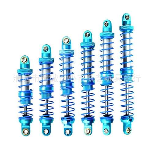 1/10攀爬车TRX4模型配件仿真油压避震器SCX10 D90车架金属减震器