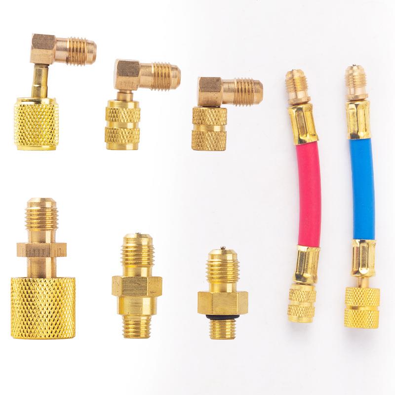 厂家直销CT-138冰箱 家用空调转换接头制冷工具 汽车多功能加氟接