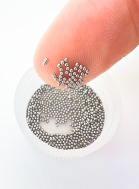 实心微型铁珠子0.35mm-1.5mm研磨小铁球现货现发