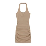 Сексуальное приталенное платье, длинная юбка, изысканный стиль