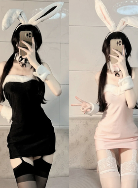 圣诞服装cos兔女郎性感舞蹈夜店演出万圣节主题兔子装制服cosplay