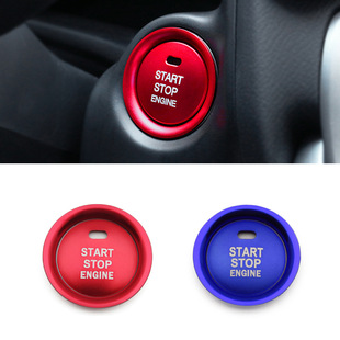 CX9一键启动圈盖个性 适用于马l自达昂克赛拉 CX8 CX4 保护贴 CX3