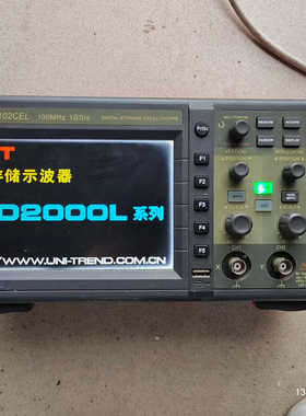 优利德UTD2102CEL数字示波器，100MHz带宽，1G议价
