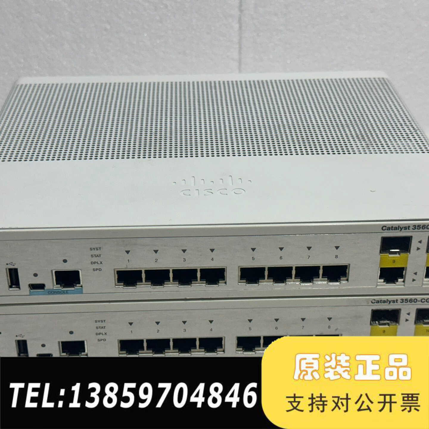 WS-C3560CG-8TC-S   桌面交换机  议价