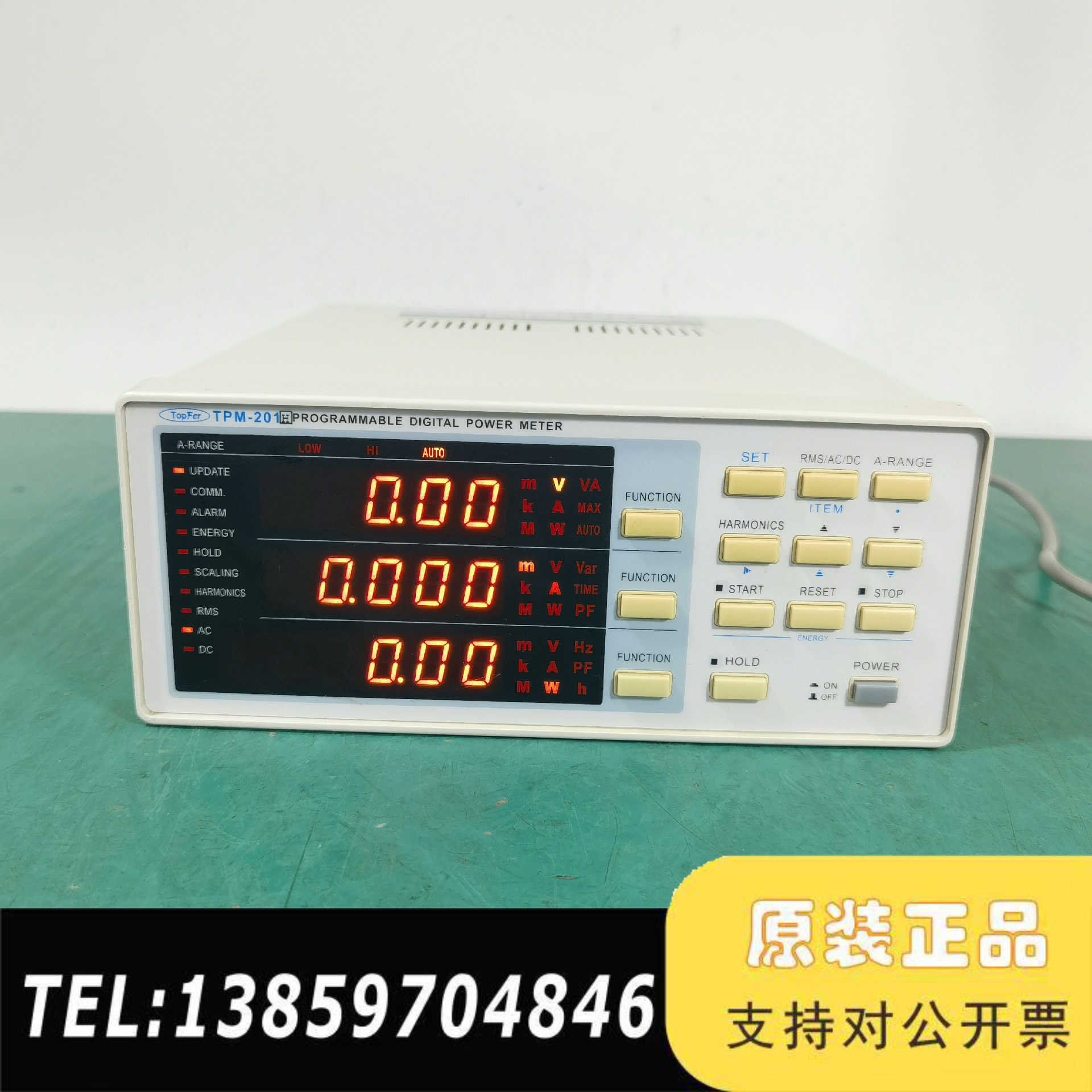 TopFer TPM-201H功率计，大600V，5A功率议价