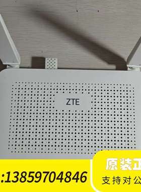 ZTE/F7607P光猫，支持WiFi6，10Gbi/s议价