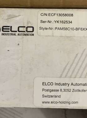 ELCO编码器PAM58C10-BF6XXR-409议价