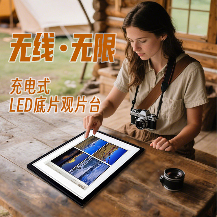 胶片观片台菲林看片器底片翻拍图片