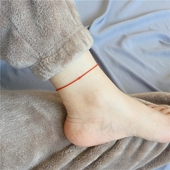 2毫米细脚绳多色情侣绳秀气显肤白 手工编织金刚护佑款