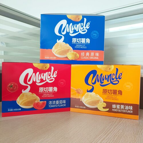 山姆原切薯角35克*10袋浓浓番茄蜂蜜黄油味经典原味休闲办公零食