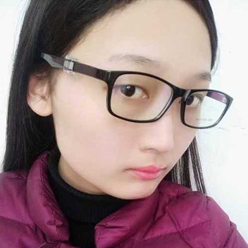 无鼻托侧面支架式眼镜架 不压鼻梁男女光学近视镜框托叶减压脚套