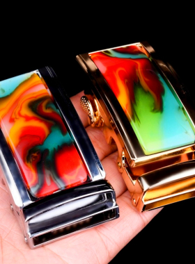 光面皮带扣男款和田彩玉