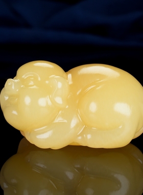 手把件玉猪和田玉生肖猪