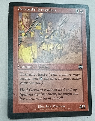 万智牌 杰拉尔德的非正规军 Gerrard's Irregulars 玛凯迪亚 红普