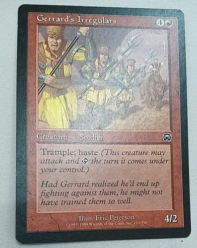 万智牌 杰拉尔德的非正规军 Gerrard's Irregulars 玛凯迪亚 红普
