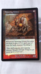 万智牌 战训魔像 闪 平 大战役 神器 简中实拍 【上海文波】MTG