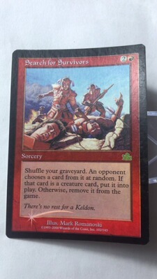 万智牌 搜寻生者 预言 金 金牌 闪 平 红 实拍 上海文波MTG