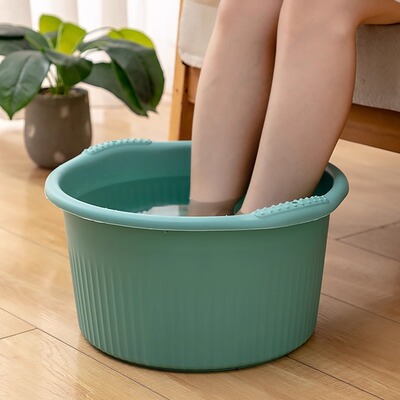 加厚塑料家用按摩泡脚桶泡脚盆学生宿舍足浴神器保温洗脚桶洗脚盆