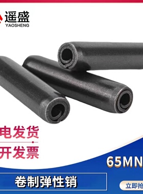 M2M2.5M3M3.5M4M10 65MN钢卷制弹性圆柱销GB879.4螺旋多层定位销