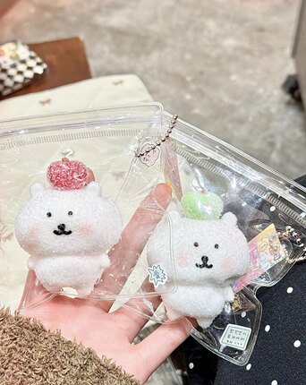 自嘲熊手工自制硅胶捏捏乐慢回弹玩具礼物食品级解压神器包挂款