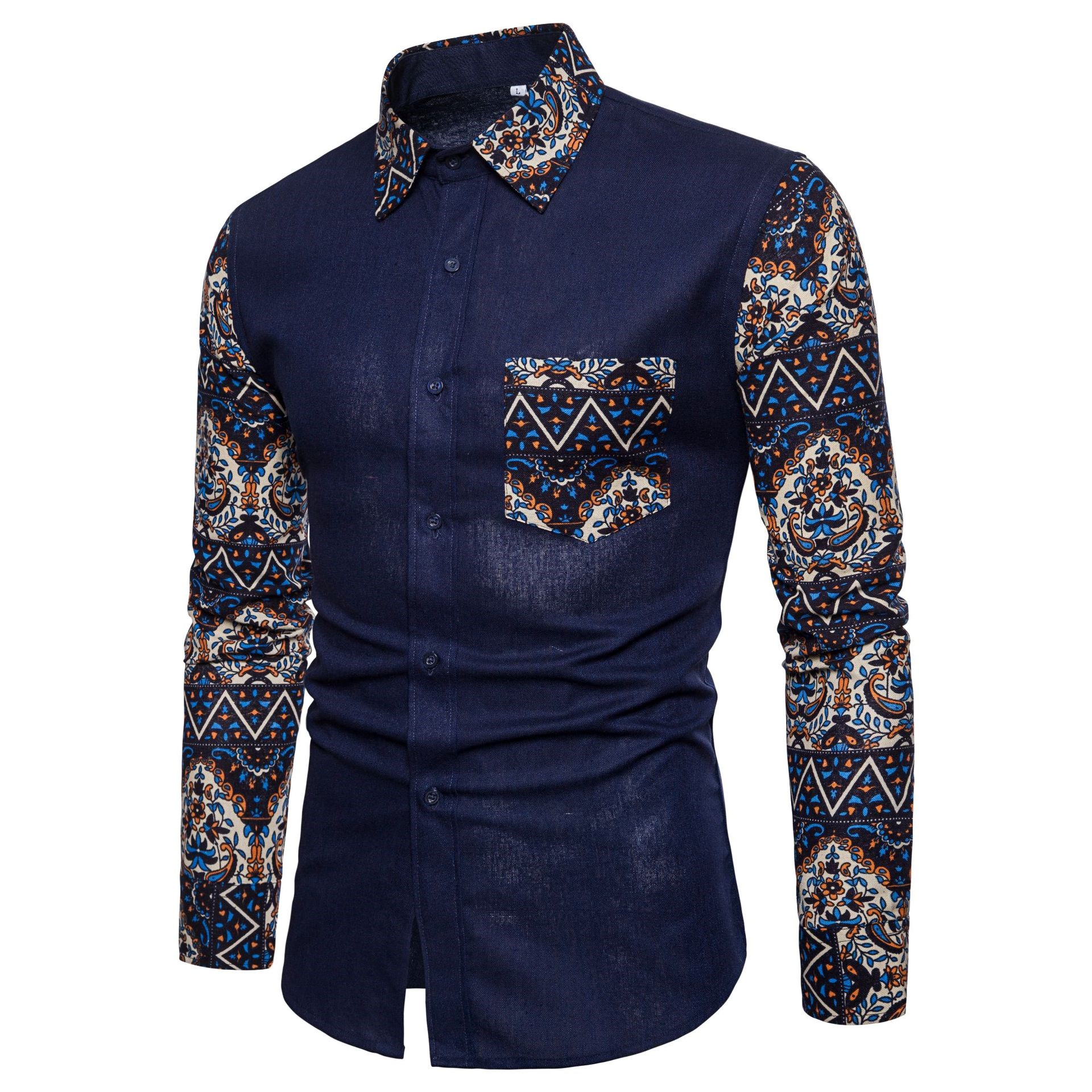 Mens Long Sleeve Shirts Slim fit Casual Shirt for Men ÄгÄÉÀ