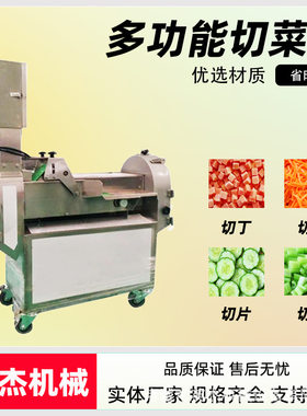 全自动切菜机商用多功能切片切丝切丁切段一机多用厨房神器