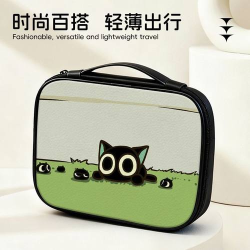 罗小黑卡通iPad平板收纳包可爱