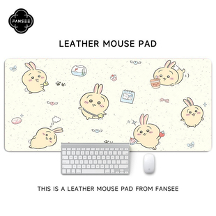 乌萨奇鼠标垫超大卡通可爱定制学生宿舍电脑桌工位办公桌防滑耐脏