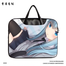 猫羽笔记本电脑包手提适用苹果macbook15.6寸小新air13.3华为matebook联想女14内胆包pro保护套定制