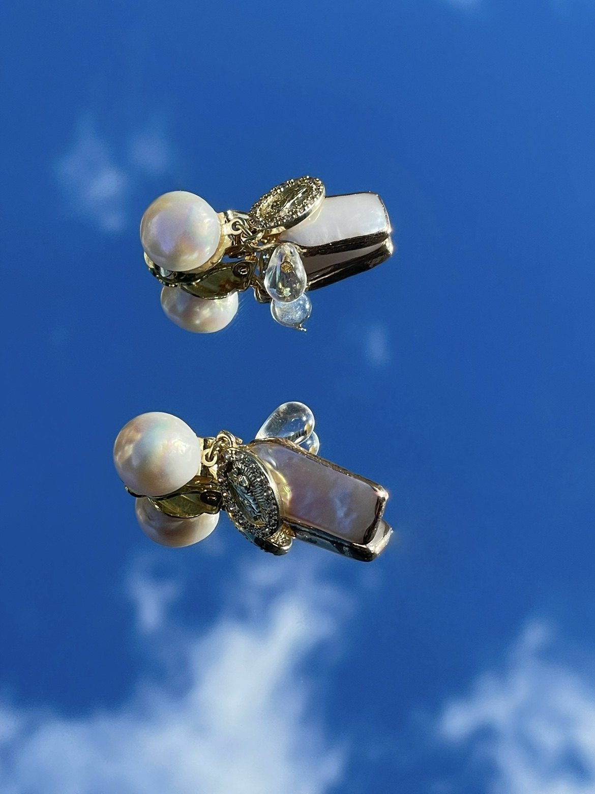 看过耳钉黄打屁原创设计女