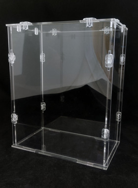 生化实验室 模型亚克力防尘展示盒SHF圣斗士JOJO 免胶定制 卡扣版
