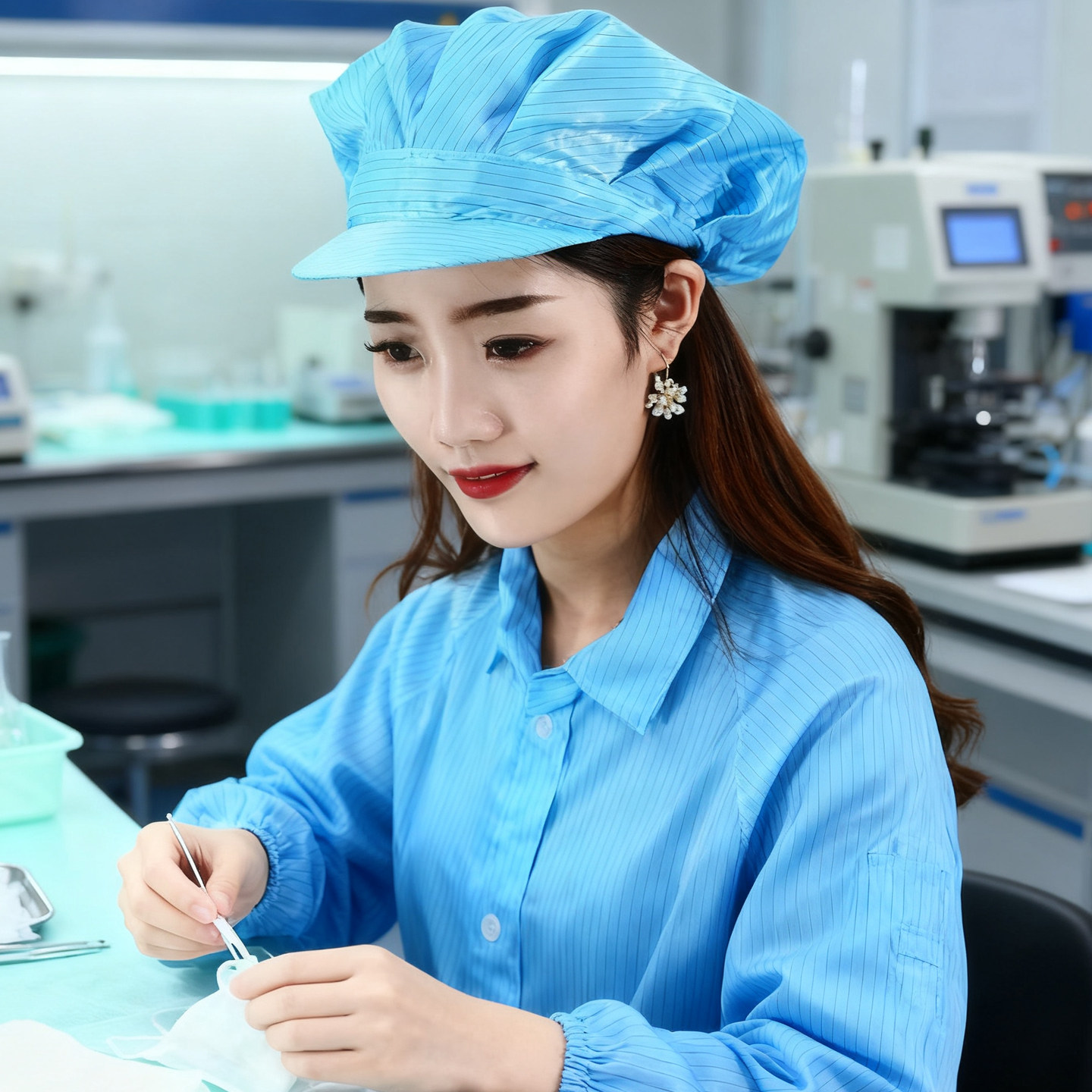 实验室帽子护帽防尘帽工作帽防尘帽工作帽防尘帽工作帽防尘帽