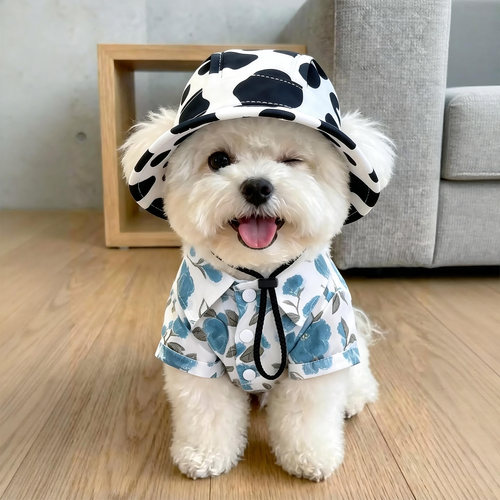 狗狗渔夫帽子夏季外出防晒遮阳帽