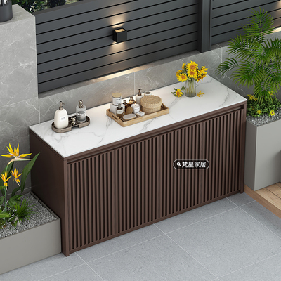 户外阳台铝合金防水防晒储物柜