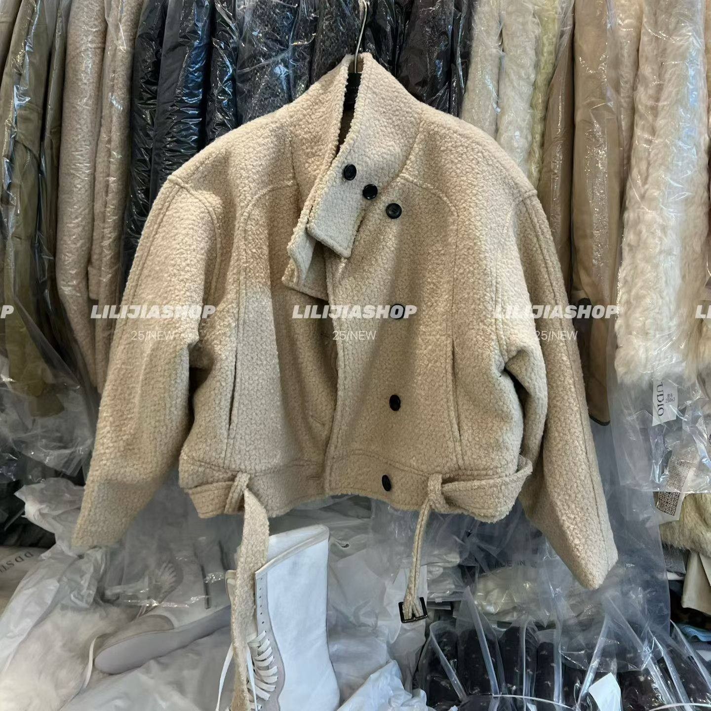 【五折】韩版时尚百搭宽松显瘦立领短款羽绒服女黑色外套巨好看潮