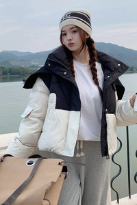 冬季现货  50白鸭绒潮牌短款羽绒服9862 P200控298图片