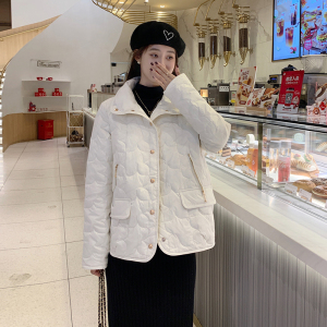 现货羽绒服数据好 50绒纯色长袖外套22805P200控288图片