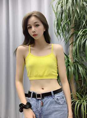 丁螺GNNo1品牌小众设计抹胸柔棉内衣文胸美背吊带裹胸背心潮牌女