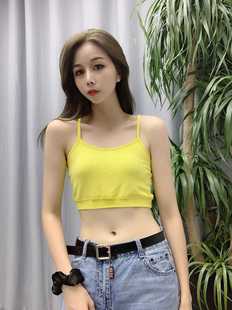 丁螺GNNo1品牌小众设计抹胸柔棉内衣文胸美背吊带裹胸背心潮牌女