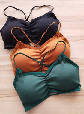 丁螺GNNo1品牌小众设计抹胸细带内衣文胸学生吊带裹胸美背潮牌女