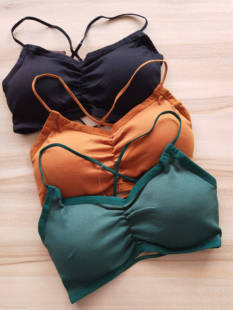 丁螺GNNo1品牌小众设计抹胸细带内衣文胸学生吊带裹胸美背潮牌女