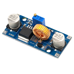 XL4015 DC-DC 降压 电源模块 5A 大功率 可调 稳压 送散热片