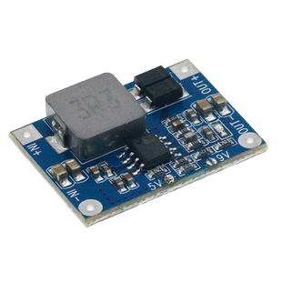 DC-DC升压模块锂电池3.2V3.7V转5V9V12V电源转换器大功率电路板