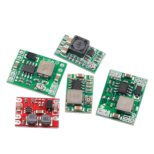 DC-DC 3A 5A可调降压电源模块板稳压航模MP1584EN 24V-12V 9V转5V