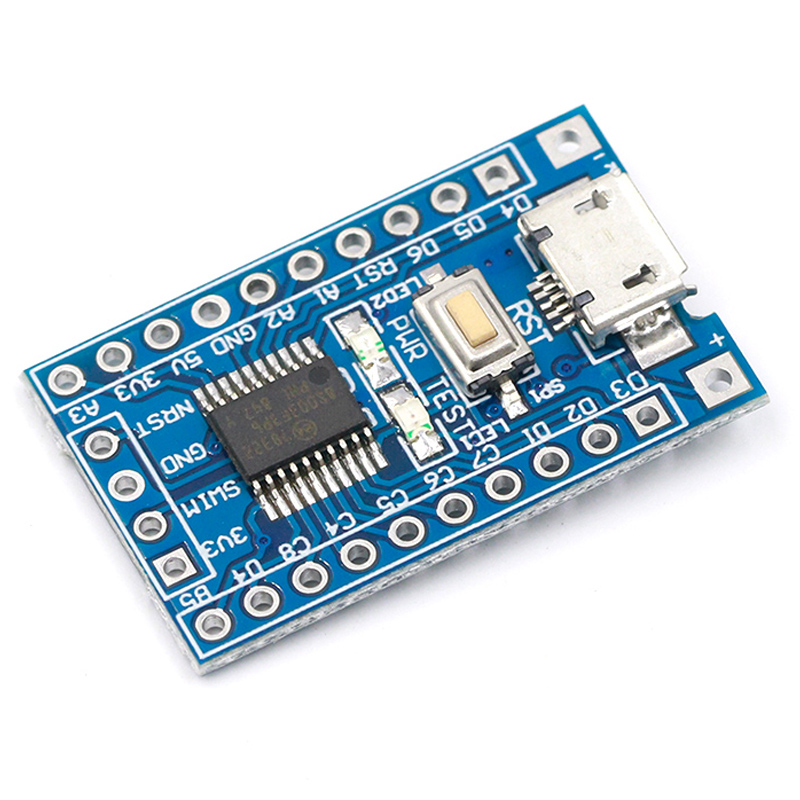 STM8 S 开发板最小系统板 核心板 STM8S103F3P6 单片机,Micro接口